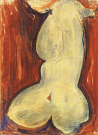 Amedeo Modigliani Caryatid